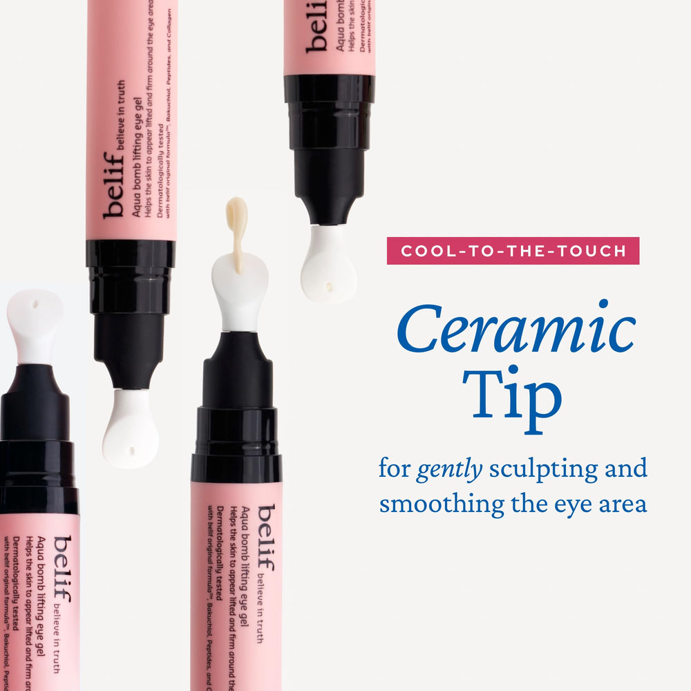 belif Ophthalmologist-tested eye serum designed for daily AM and PM use.