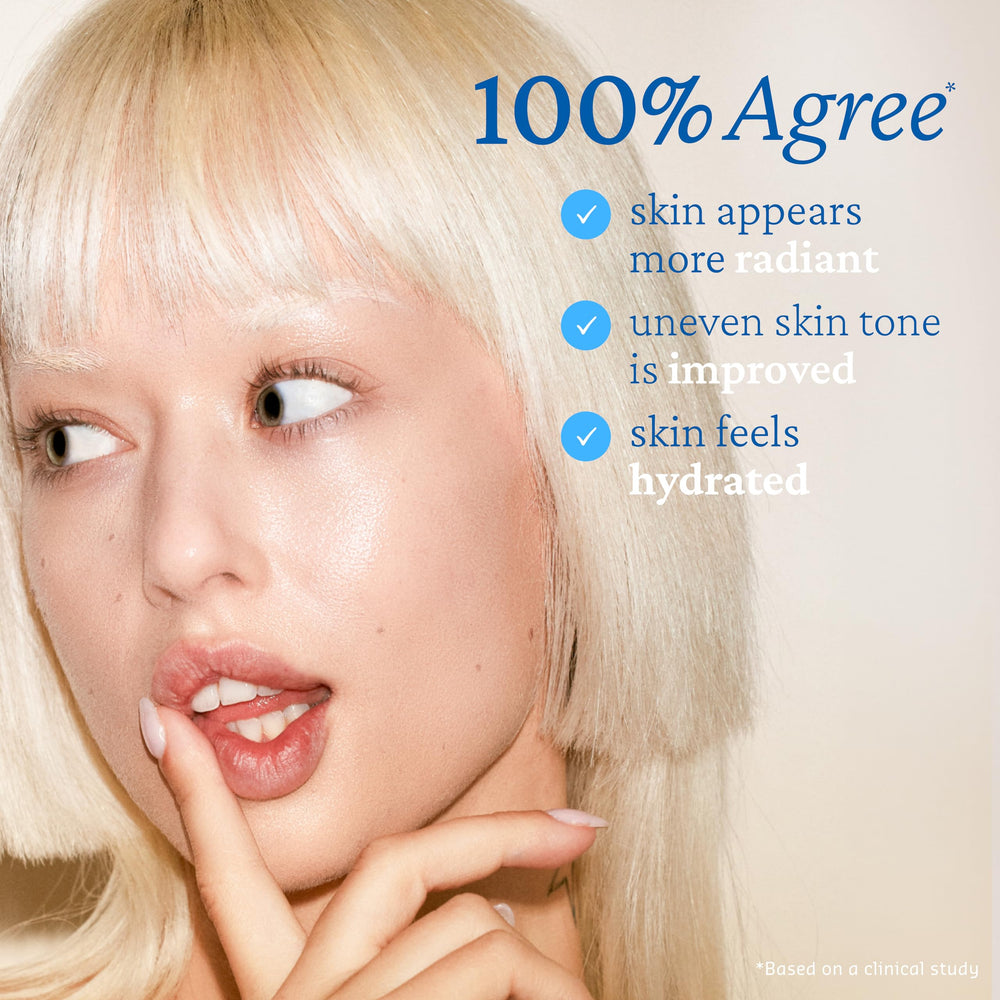 belif Vitamin C Golden Glow Serum on sun-kissed skin for radiant warmth.