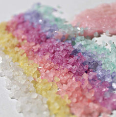 Close-up of Paradise Fruits crystals from Bella and Bear bursting with scent