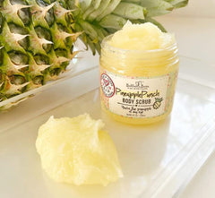 Bella and Bear pineapple scent fills the shower for an uplifting experience.
