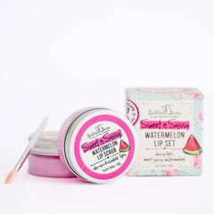 Bella and Bear Watermelon Lip Set packaging design shows gift-ready appeal.