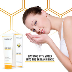 Bella B Face Wash organic ingredients emphasize clean, gentle cleansing