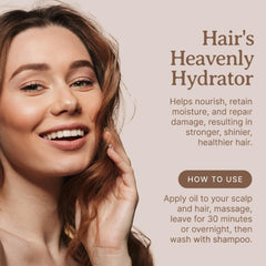 Bella Terra Oils Moringa Seed Oil texture on skin indicates quick absorption.