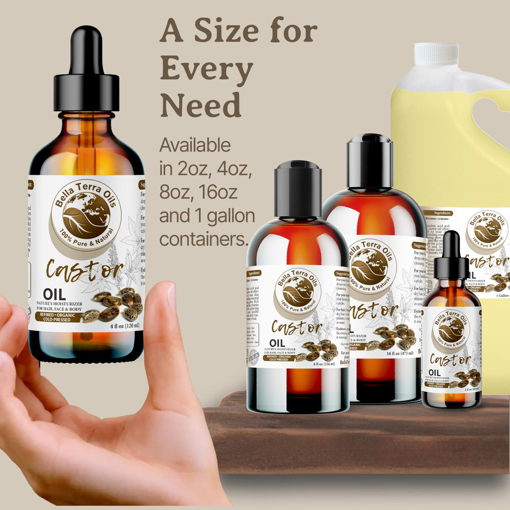 Bella Terra Oils usage demonstration for easy oil application with brush.