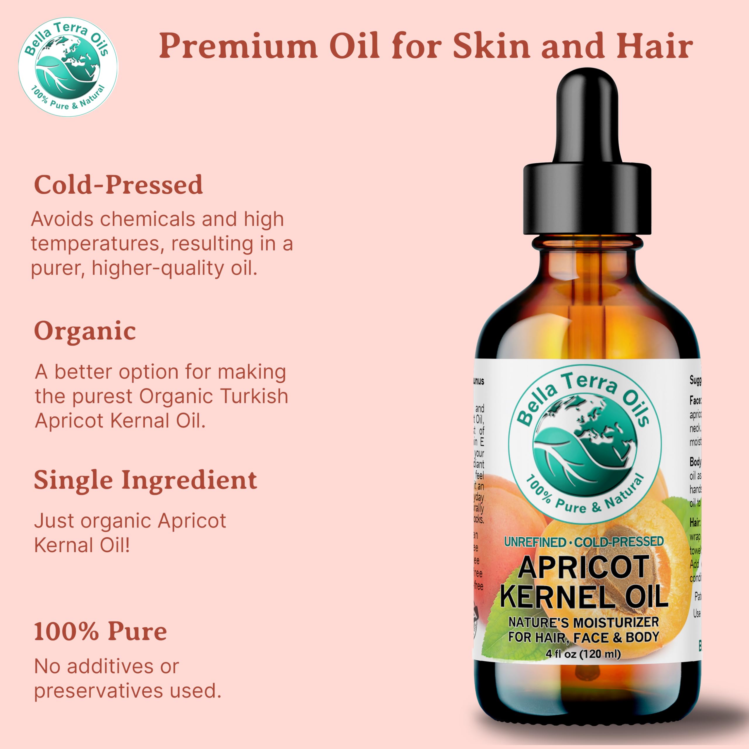 Bella Terra Oils versatile carrier oil ideal for essential oil dilution and massage blends
