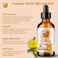 Bella Terra Oils Veteran-Owned Brand Primrose Oil, trusted quality and care.