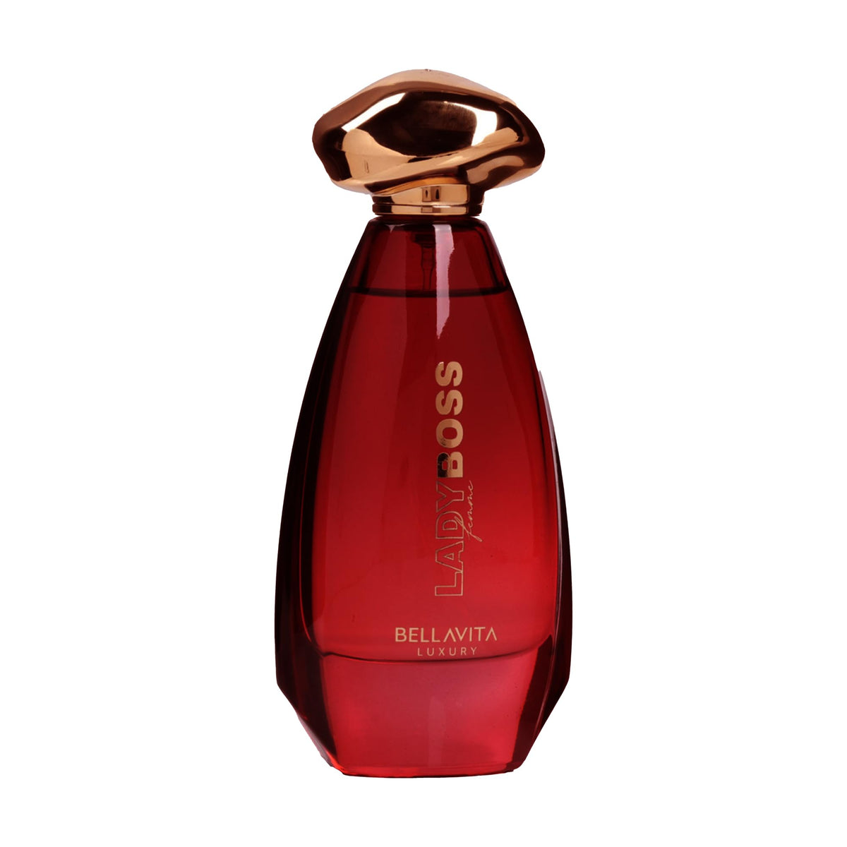 Bella Vita Luxury Lady Boss Femme edp bottle front showing fresh amber-floral notes