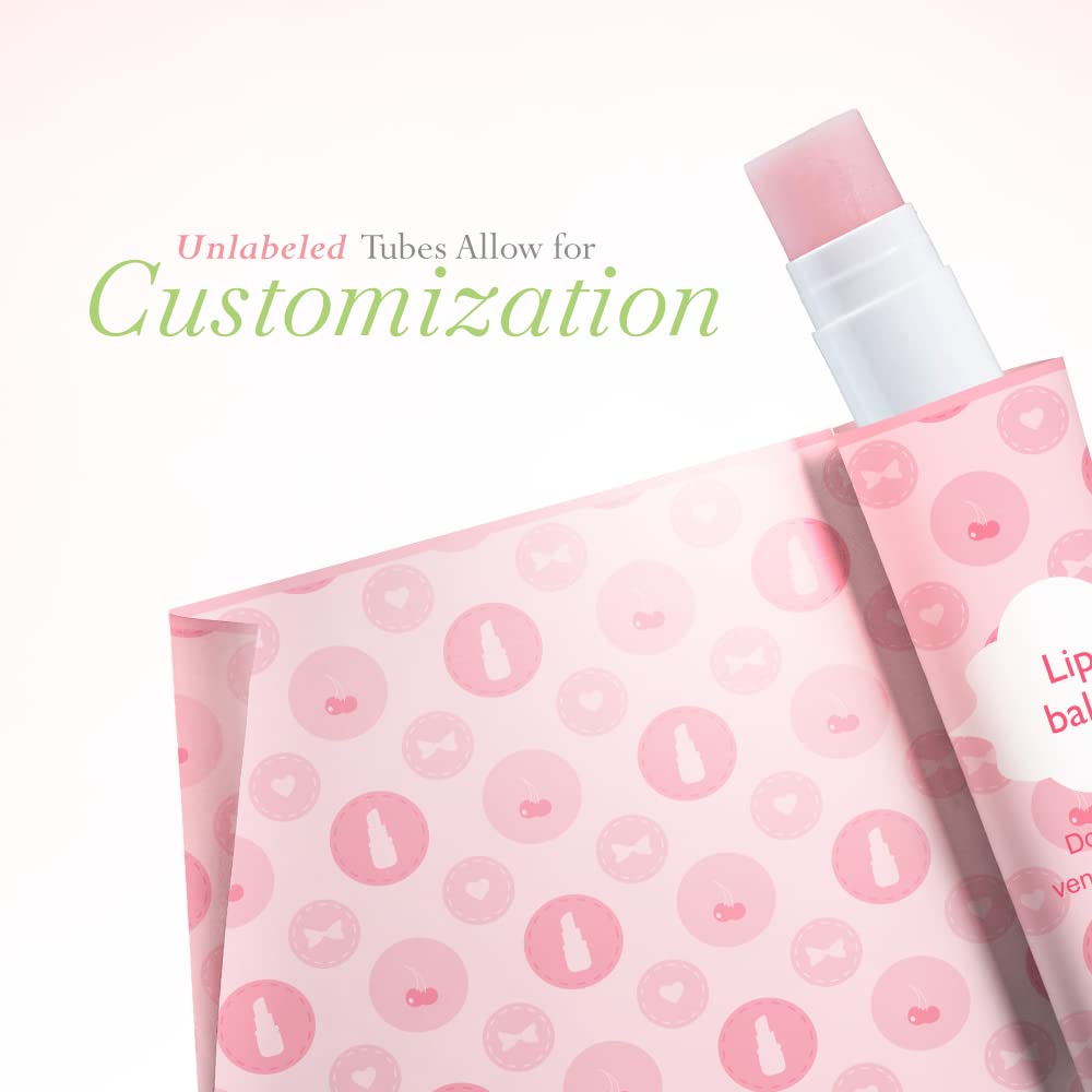 Belladonna vanilla lip balm tubes showcase soft texture and subtle fragrance.