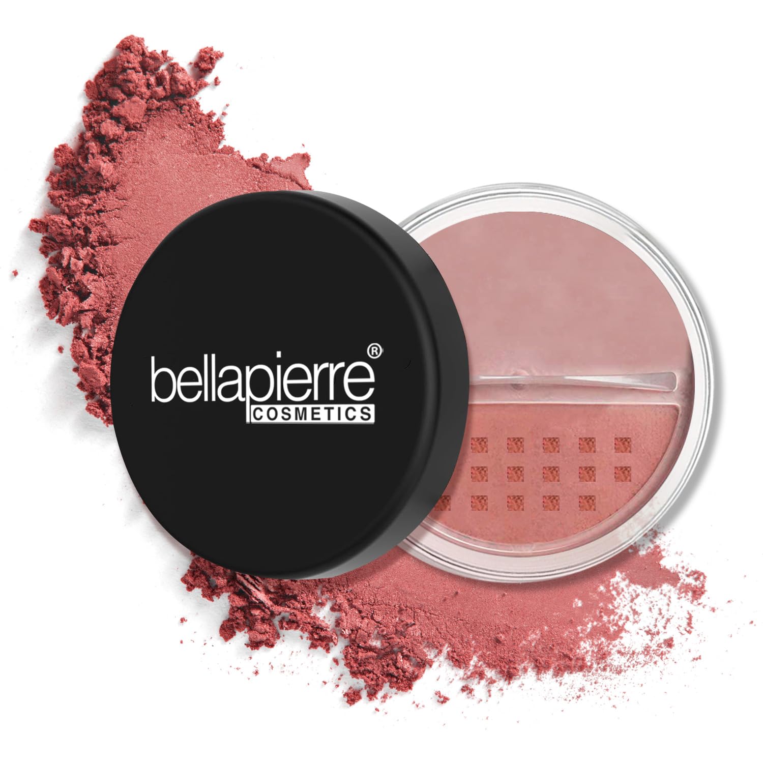Bellapierre Desert Rose loose powder blush for natural healthy glow