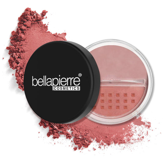 Bellapierre Desert Rose loose powder blush for natural healthy glow