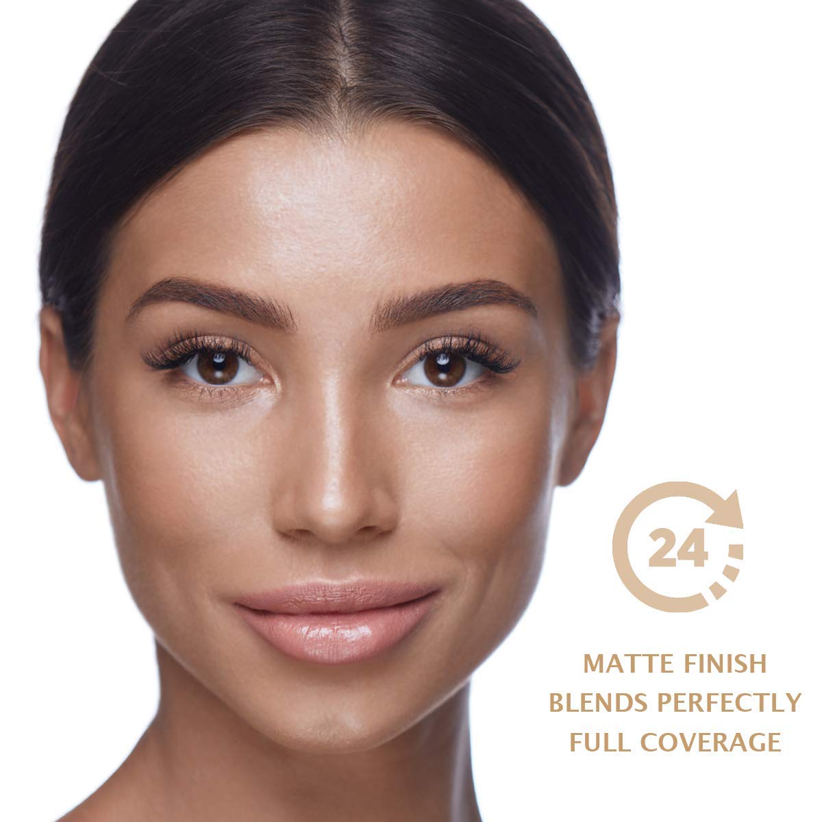 Bellaterra Cosmetics BB Cream Dark 107 clean beauty formula gentle on sensitive skin.