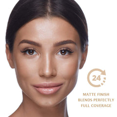 Bellaterra Cosmetics BB Cream Dark 107 clean beauty formula gentle on sensitive skin.