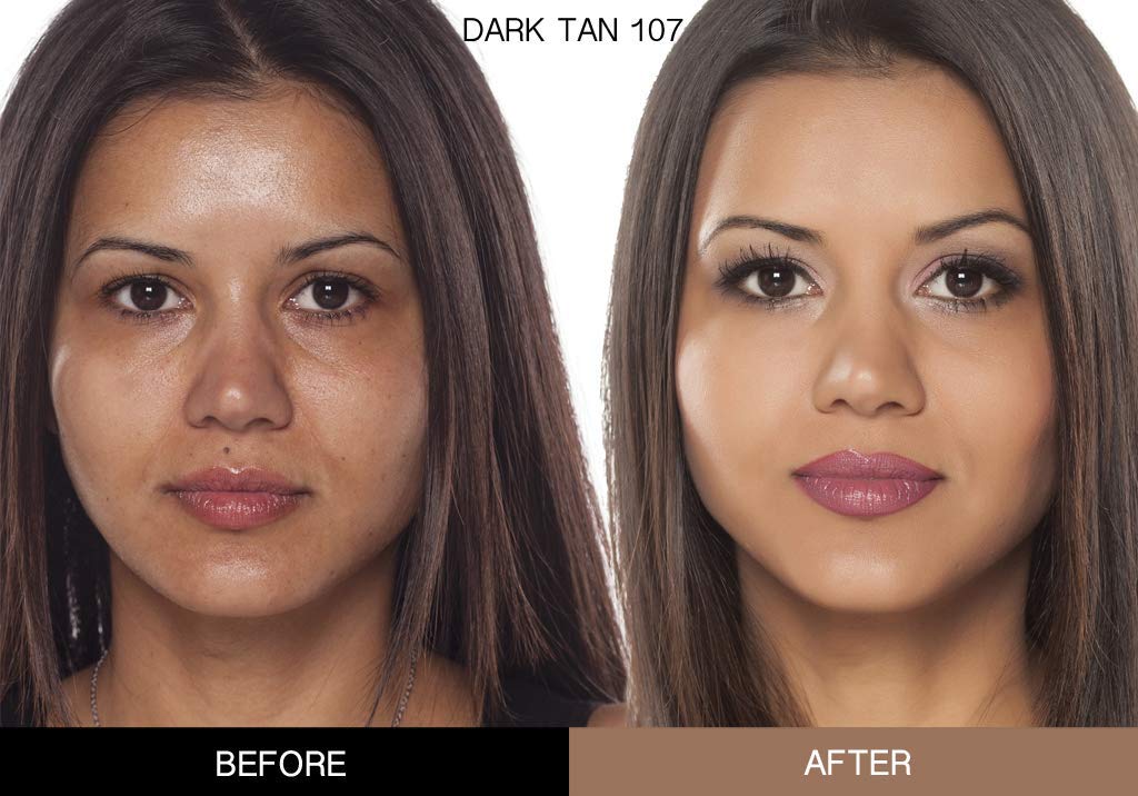 Bellaterra BB Cream Dark 107 multi-use as BB cream, light foundation, or primer.
