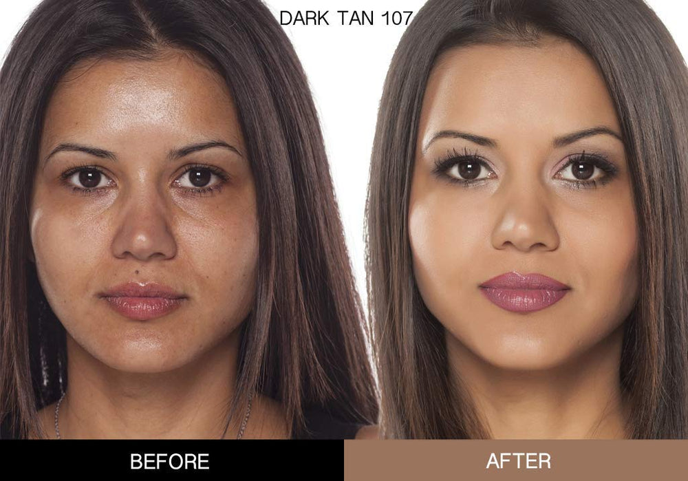 Bellaterra BB Cream Dark 107 multi-use as BB cream, light foundation, or primer.