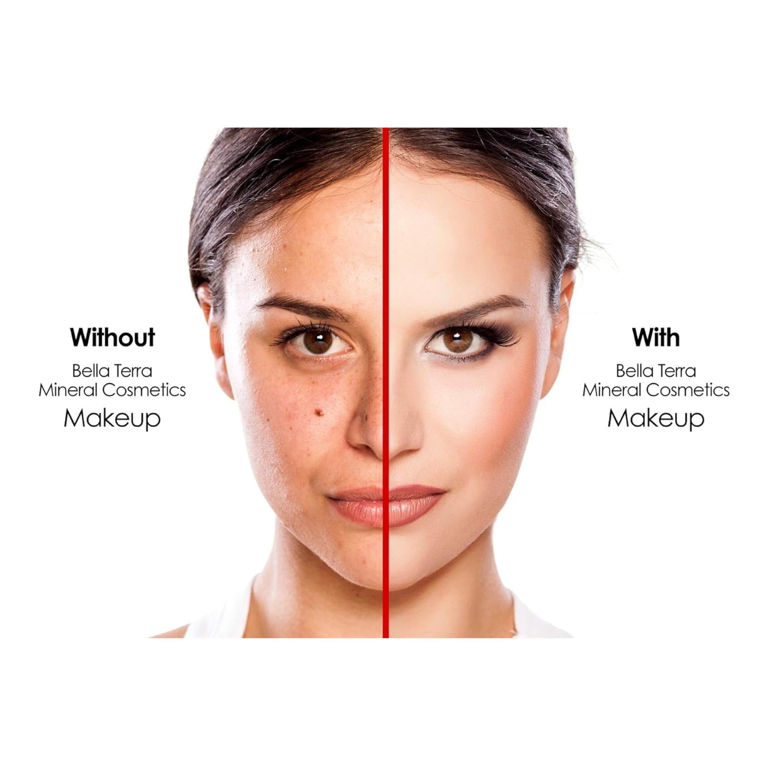 Application moment with Bellaterra Cosmetics Mineral Exfoliating Gel for gentle exfoliation.