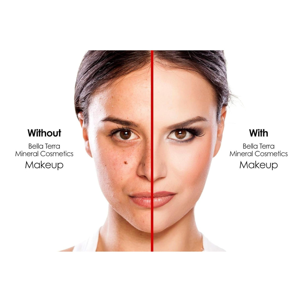 Application moment with Bellaterra Cosmetics Mineral Exfoliating Gel for gentle exfoliation.