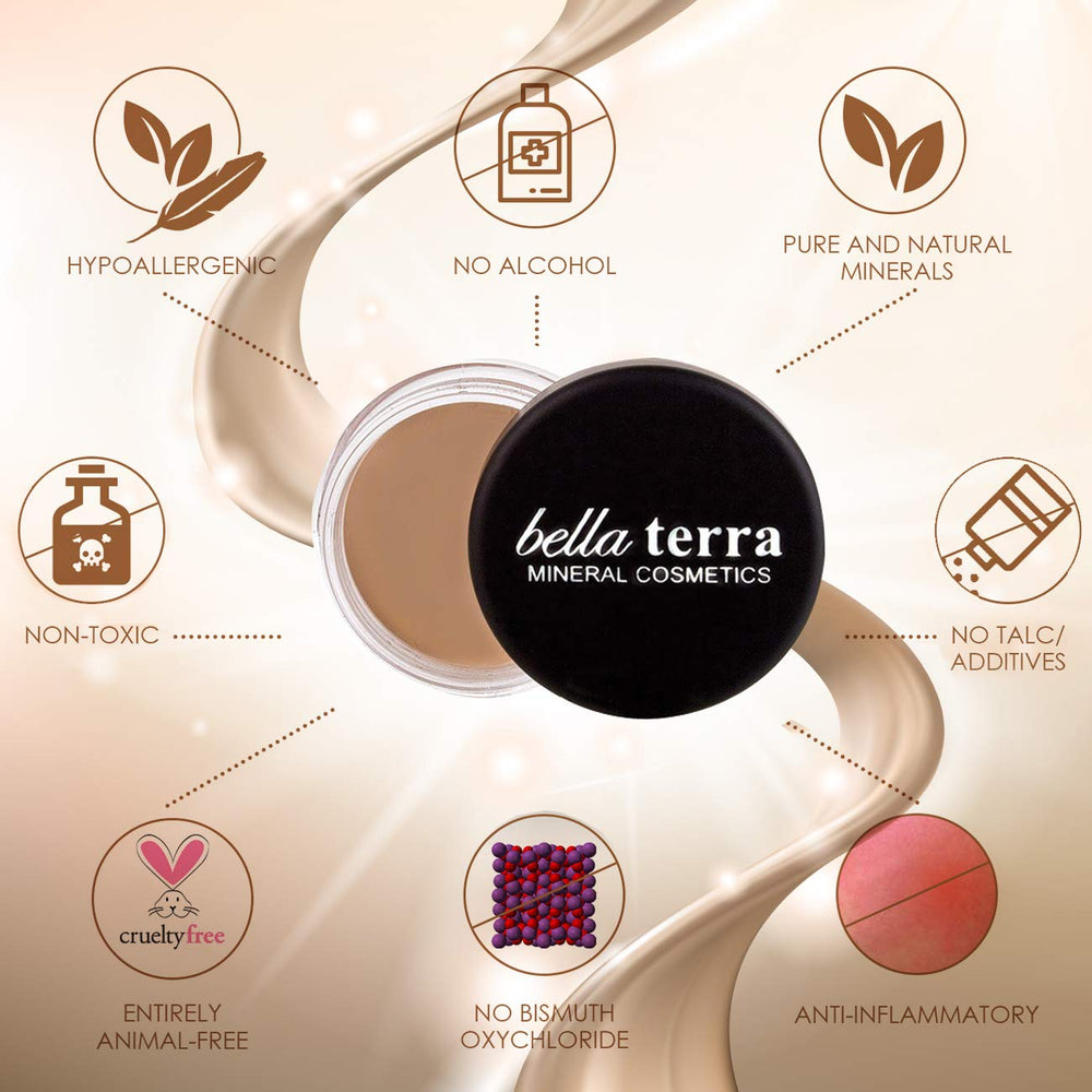 Bellaterra BellaTerra Eye Primer fragrance-free formula is gentle on sensitive skin.