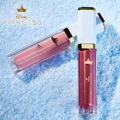 Belle Maison Disney Princess lip gloss look showcases shine and smooth finish.
