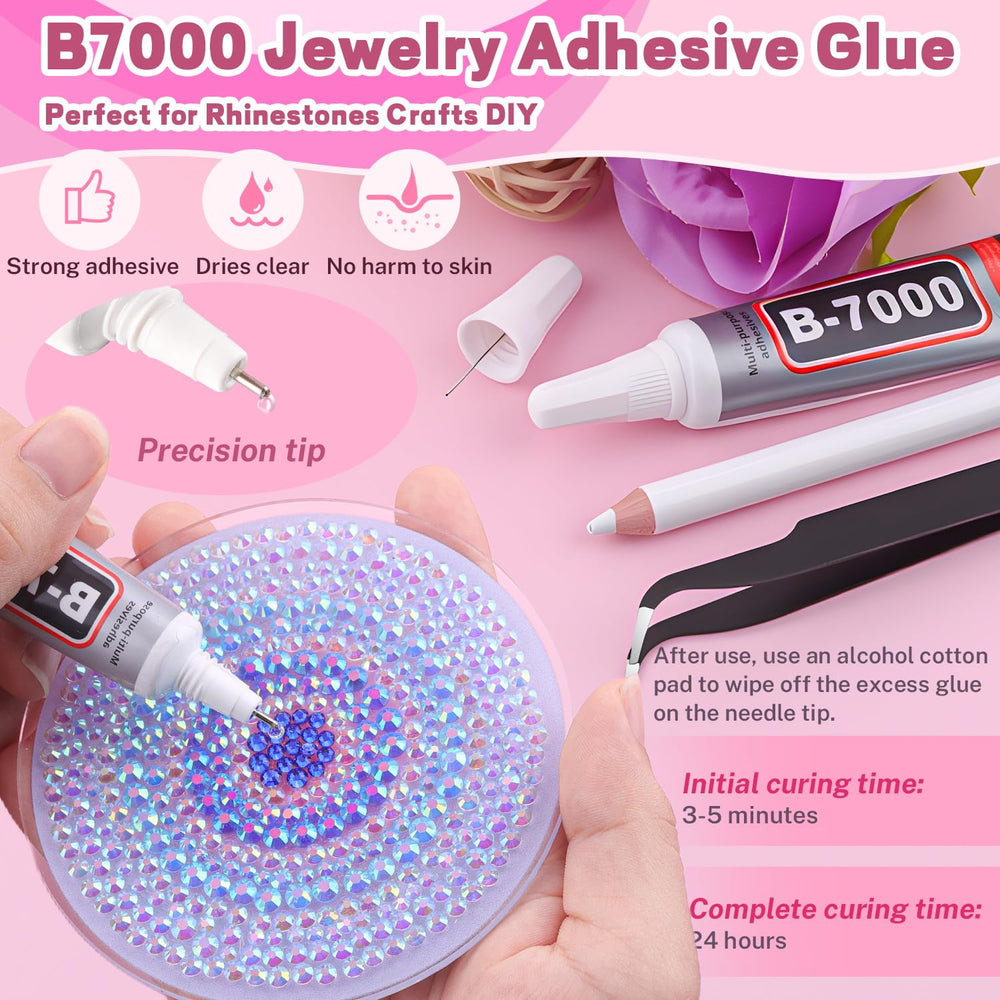 BELLEBOOST clear B7000 glue tubes for strong adhesion