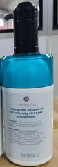 Bellisso Biotin Shampoo application routine image suggests simple daily use.