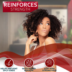 Bellisso hair application massage depicting hands working product through damp curls