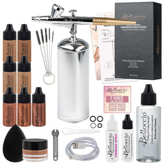 Belloccio complete cordless airbrush kit for flawless makeup application