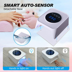 Belovedone cordless-rechargeable-nail-lamp with long-lasting battery for on-the-go manicures