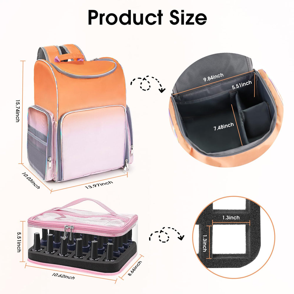 Beloving backpack straps provide comfortable hands-free transport