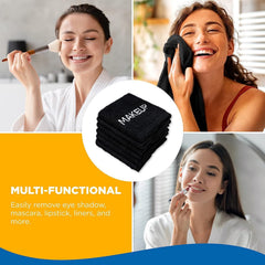 Ben Kaufman Sales Co machine-washable makeup remover cloths, easy reuse for skincare routines.