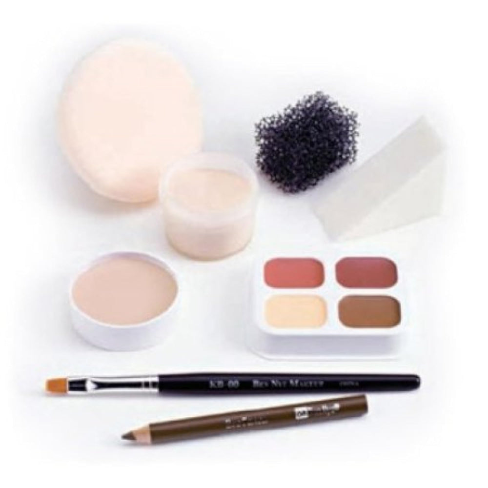 Ben Nye Theatrical Creme Personal Kit PK-0 packaging for easy travel and display