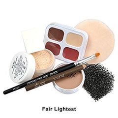 Ben Nye Theatrical Creme Personal Kit swatches show texture for precise blending