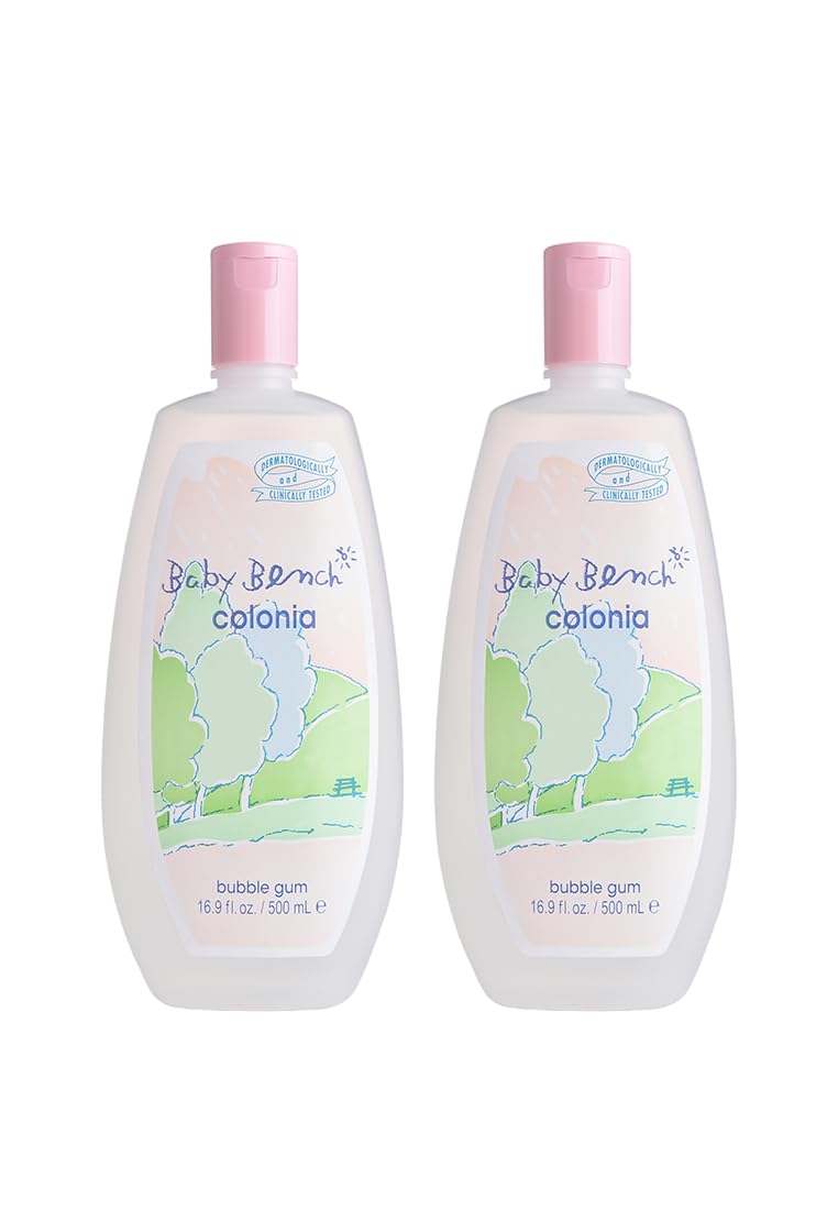 Bench Baby Bubble Gum Cologne bottle, showcasing a gentle citrus floral scent for family daily freshness.