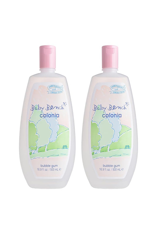Bench Baby Bubble Gum Cologne bottle, showcasing a gentle citrus floral scent for family daily freshness.