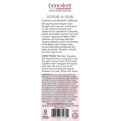Exfoliating walnut shell and apricot seed deliver renewed softness