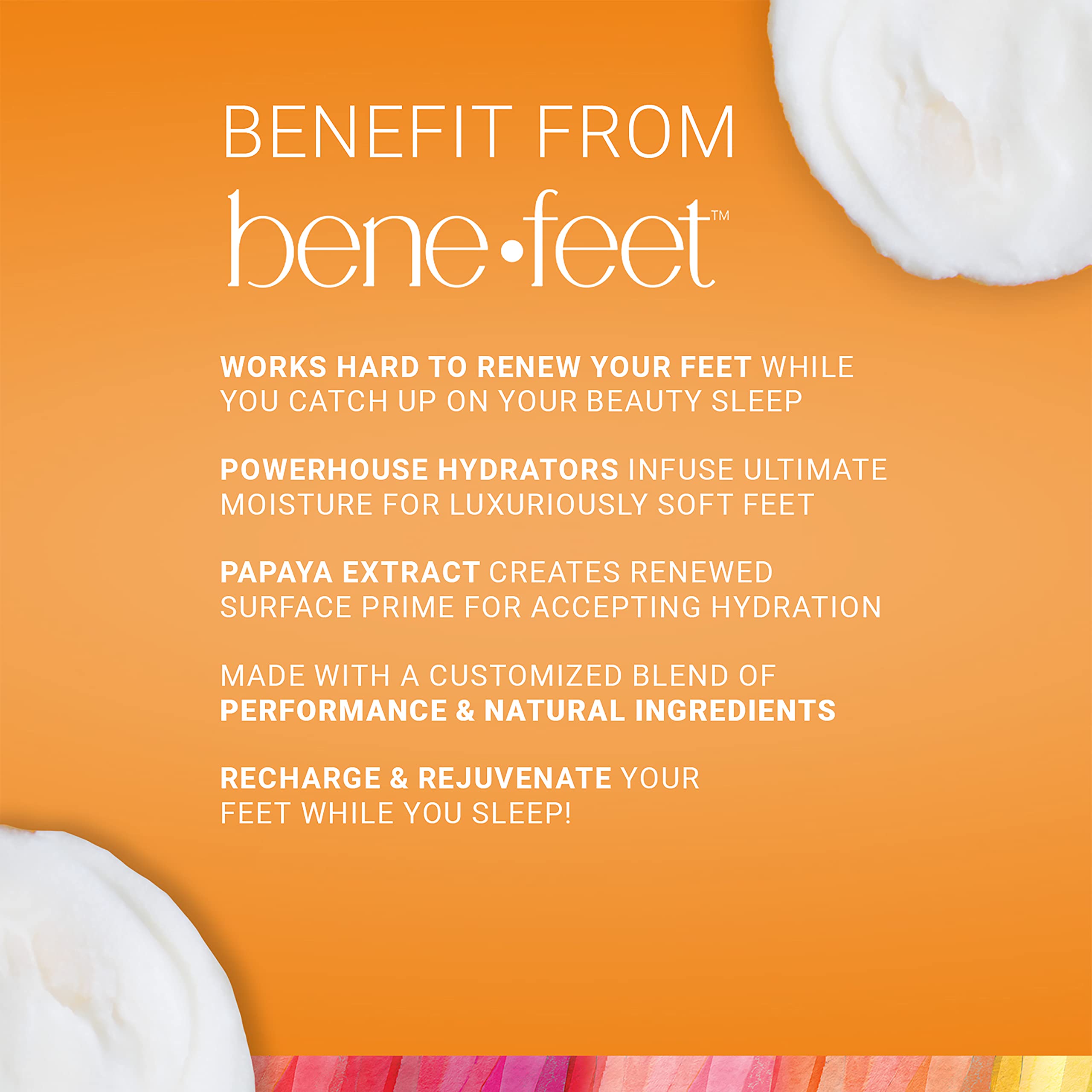Turmeric oil swirl showcases a nourishing, skin-softening component within the formula.