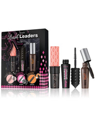 Benefit Badgal Bang mini volumizing mascara highlights bold volume for dramatic lashes.