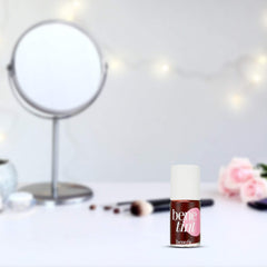Benefit Benetint travel-size packaging ideal for on-the-go touch-ups.