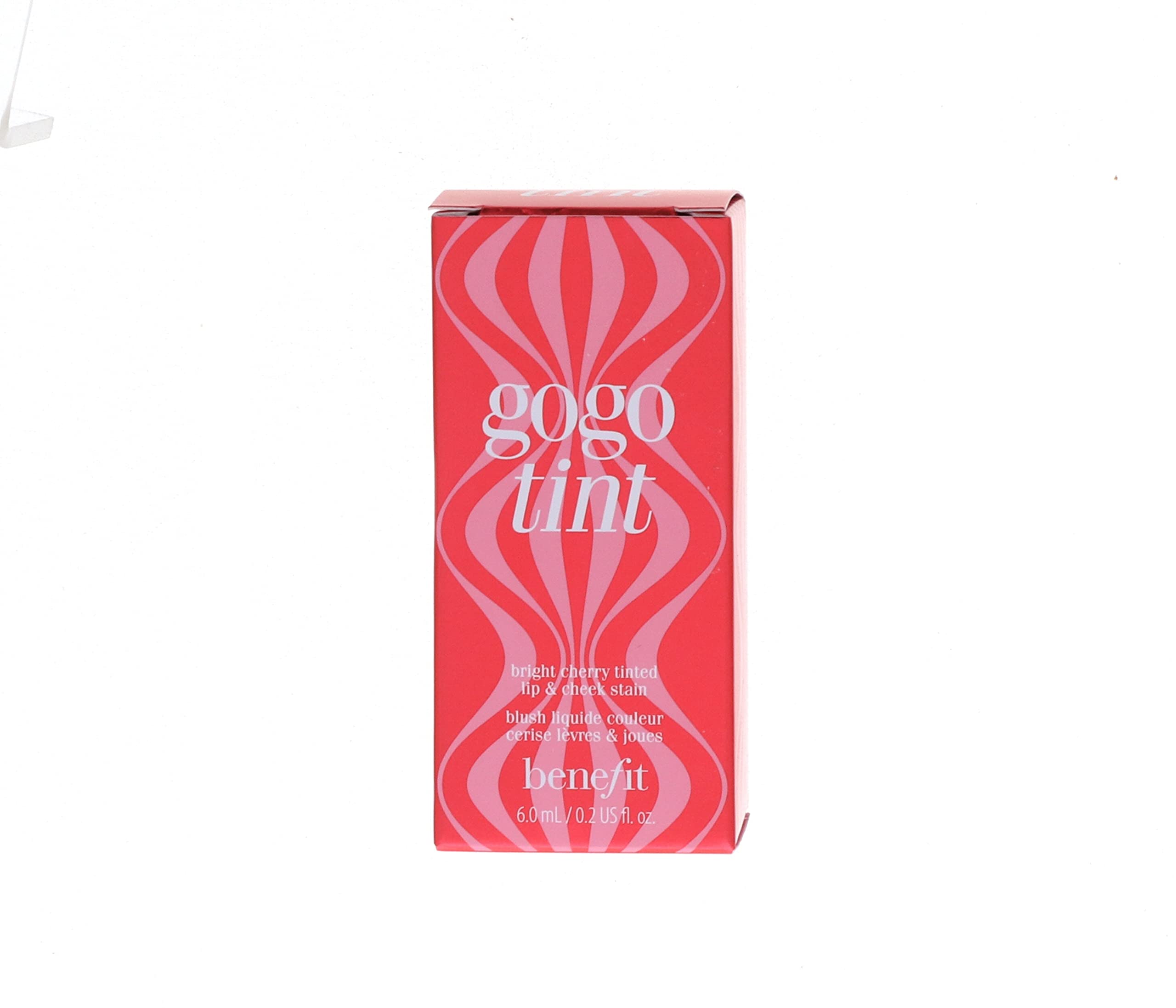 Benefit Gogo Tint doe-foot applicator applying precise lip and cheek tint