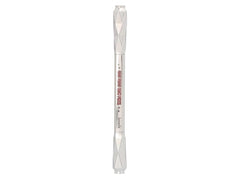 Benefit Goof Proof Brow Pencil 04 built-in spoolie blending brush in action