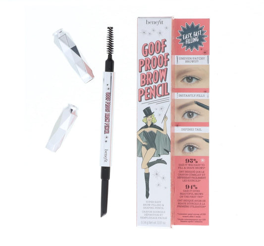 Benefit Goof Proof Brow Pencil tip for precise, natural brow strokes.
