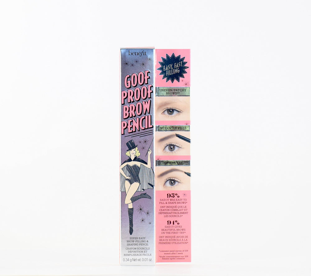 Benefit Goof Proof Brow Pencil precision tip for easy brow shaping.