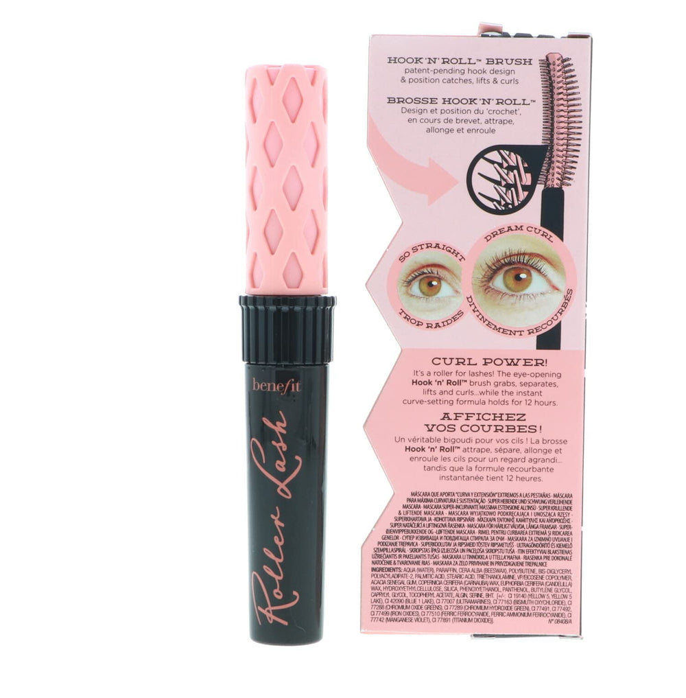 Applied Benefit Roller Lash on lashes delivering curl hold and definition