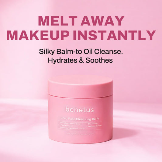Emulsified milk phase demonstrates easy rinse after water contact with Benetus balm.