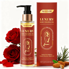 BENIX Body Firming Oil bottle shows premium formula for firmer-looking skin.
