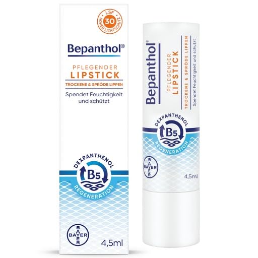 Bepanthol Lipstick applies smoothly for hydrated lips