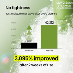 Beplain face after rinse shows hydrated, refreshed skin.