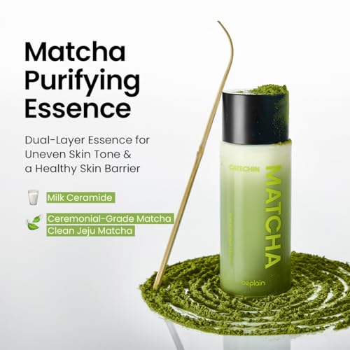 Beplain Matcha Catechin Essence ceramide layer highlights moisture barrier.