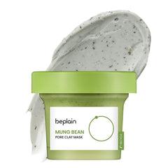 Beplain mung bean pore clay mask jar shows cleansing for clear pores
