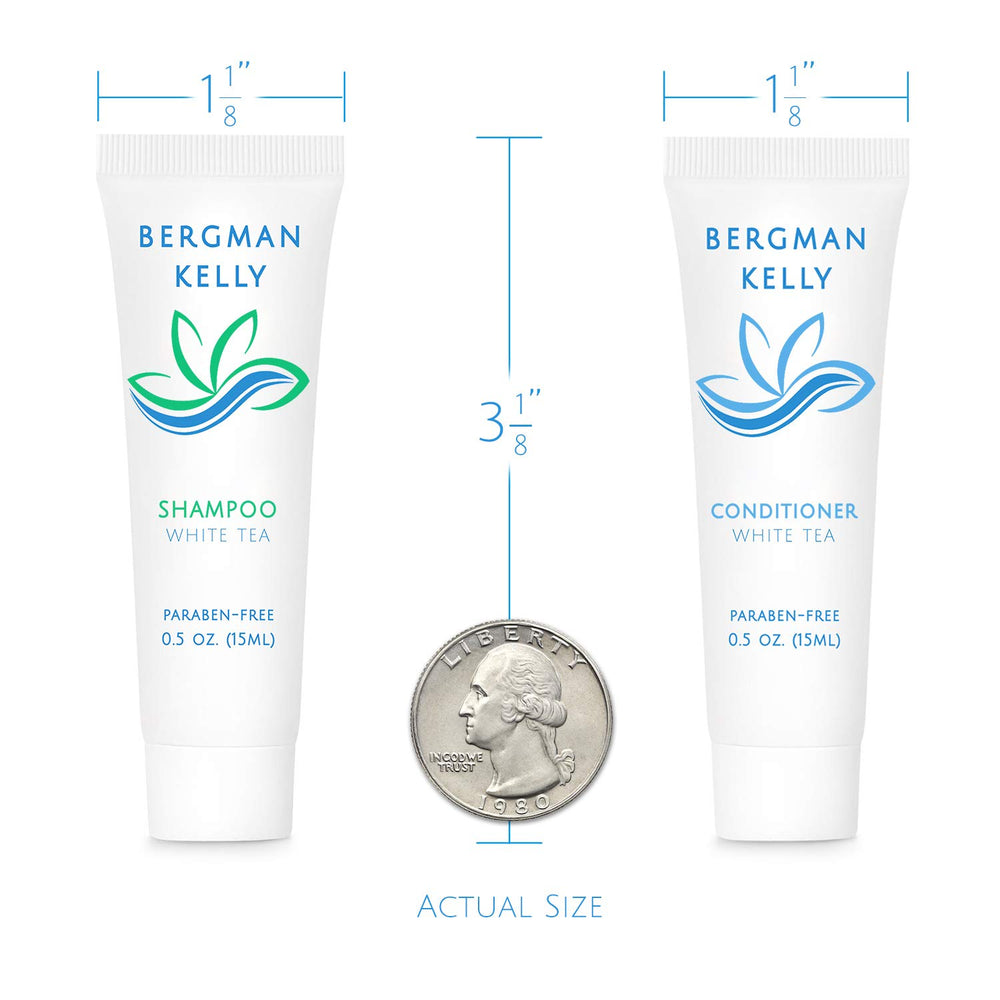 BERGMAN KELLY bulk hospitality packaging shown for easy restocking and consistency.