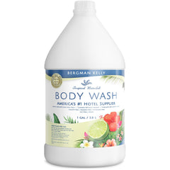 BERGMAN KELLY Tropical Waterfall gallon bottle ready for bulk hotel refills